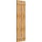 Ekena Millwork Joined Board-n-Batten Shutters w/Z-Bar, Rough Sawn Western Red Cedar, 21 1/2W x 68H, PR RBJ06Z21X068RWR - alternate 2